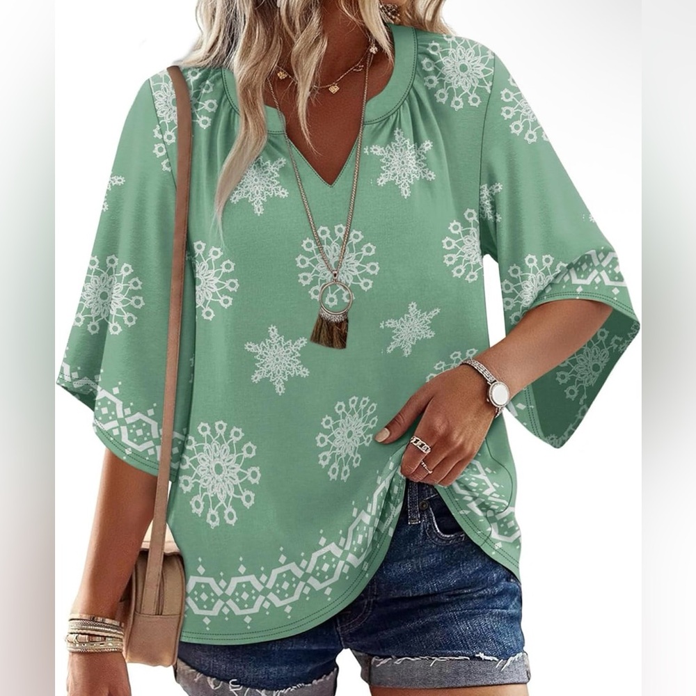Women’s Summer Boho Top - Picture 6 of 8